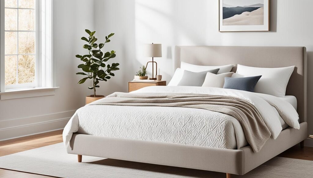 Casper mattress in a bedroom
