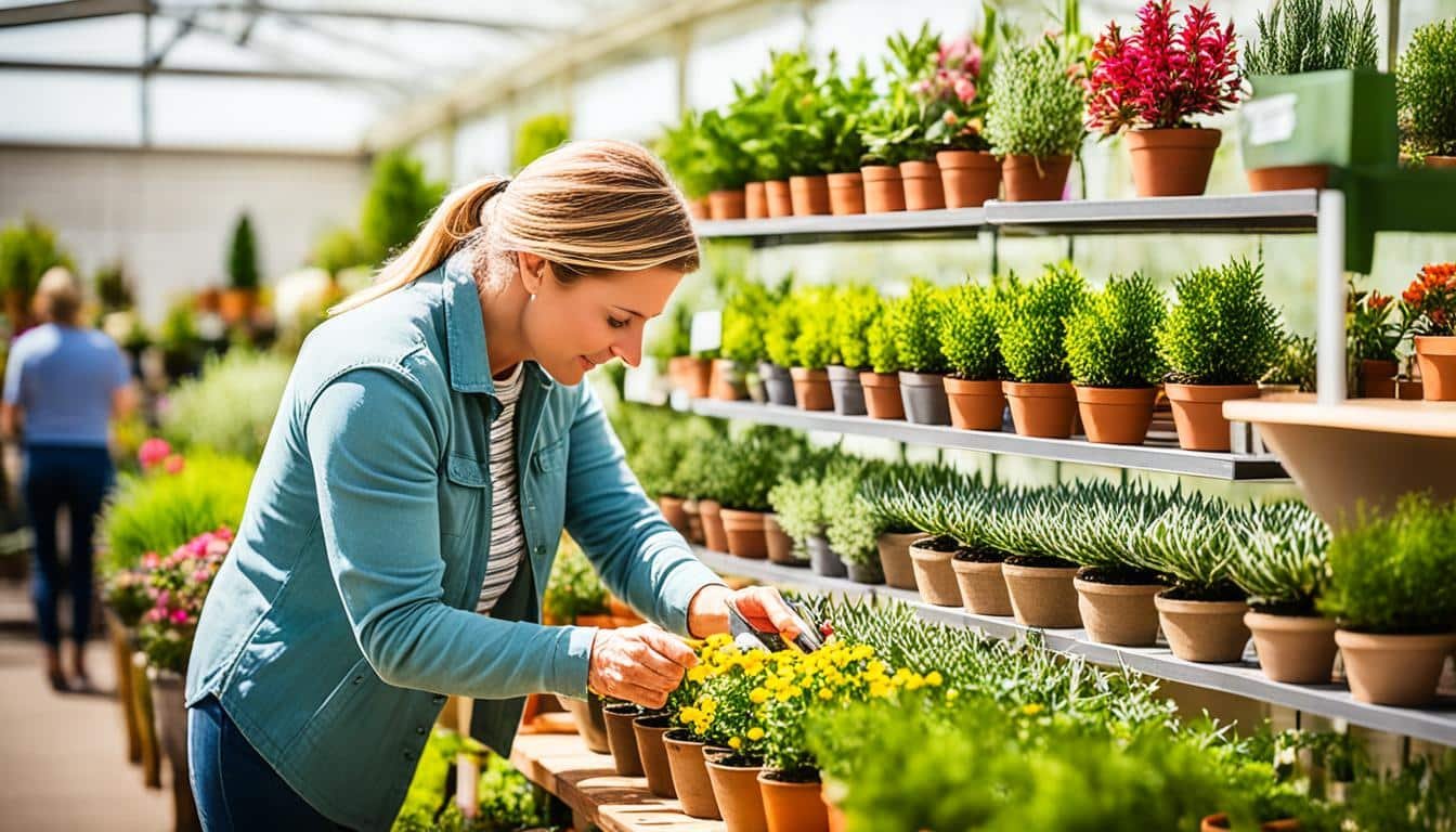 Gardening Plant Shopping