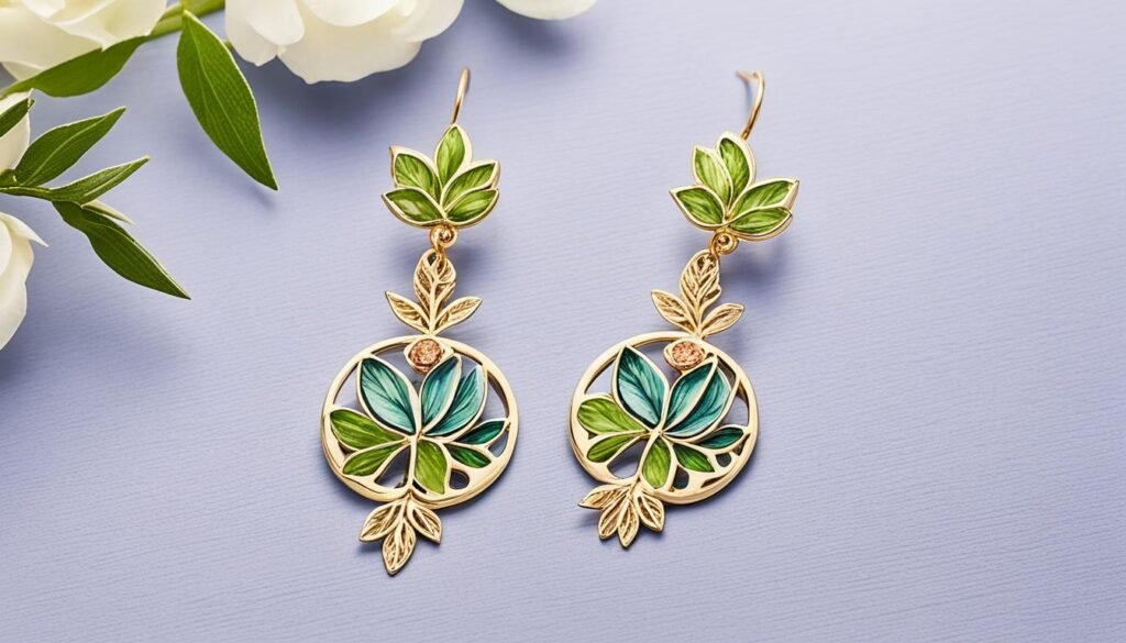 floral and nature-inspired earrings