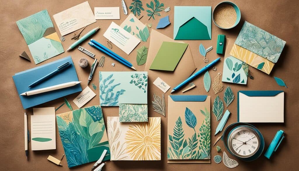 recycled stationery sets