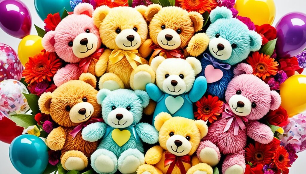 Teddy bear bouquet