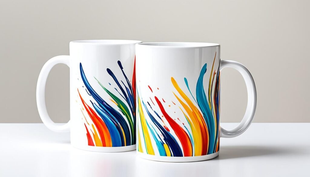 hand-painted mug